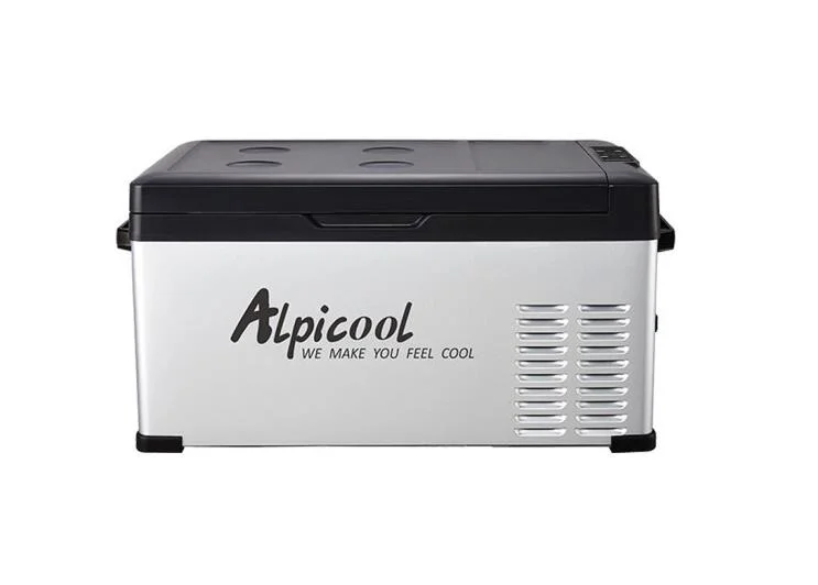 PortableAlpicool C25L car home refrigerator mini fridge AC100-240V DC12/24V Portable Cold storage outdoor household